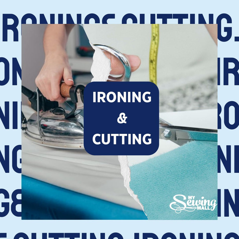 ironing and cutting
