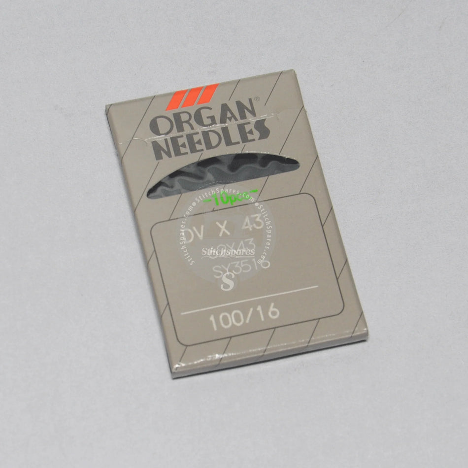 Organ Needle DVx43 100/16 100 pcs