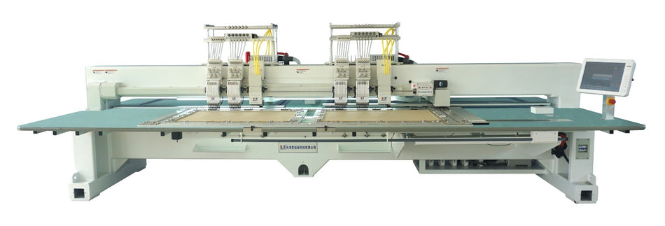 MEIFU Triple Combination Double Head Perforation, Sewing and Embroidery 3-in-1 Machine