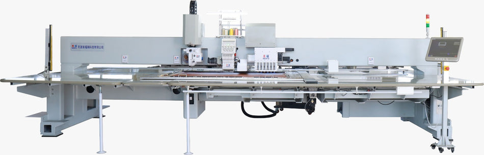 MEIFU Triple Combination 360 Rotary (Rotating Head) Sewing + Embroidery + Special Hole Punching Machine
