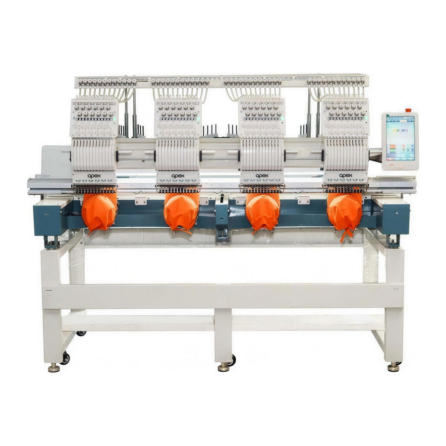 apex GX1204-T 4-Head Embroidery Machine - My Sewing Mall