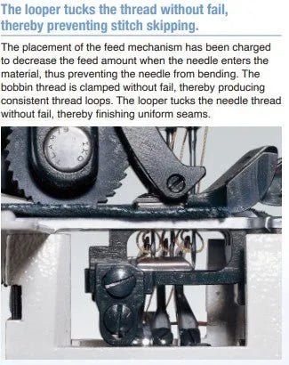 Juki MS - 1261/V0455 Feed - off - the - arm, Double Chainstitch Machine (Complete Set) - My Sewing Mall