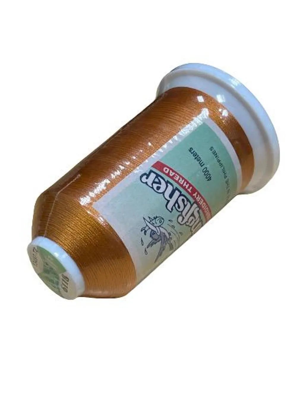 King Fisher Embroidery Thread 4000m 6118 Amber Gold - My Sewing Mall