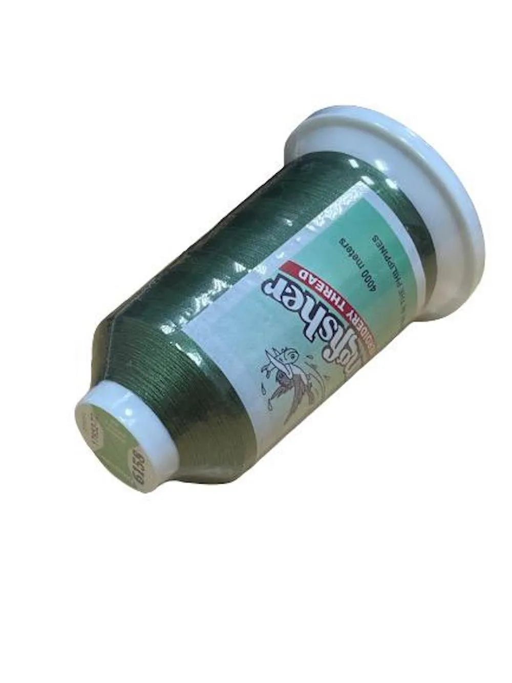 King Fisher Embroidery Thread 4000m 6158 Olive Green - My Sewing Mall
