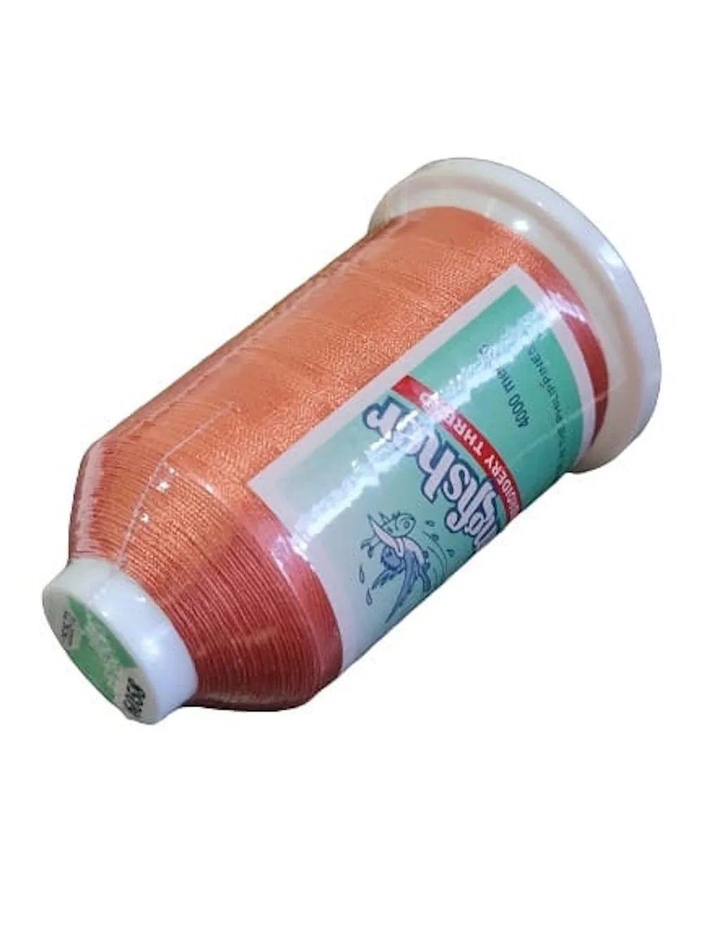 Kingfisher Embroidery Thread 4000m in Bright Orange (6058) - My Sewing Mall