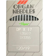 Organ Needle DPx17 120/19 10pcs - My Sewing Mall