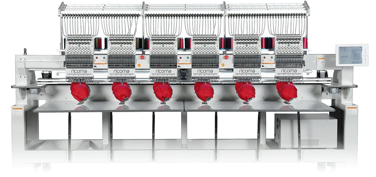Ricoma CHT2 Six Head Embroidery Machine - My Sewing Mall