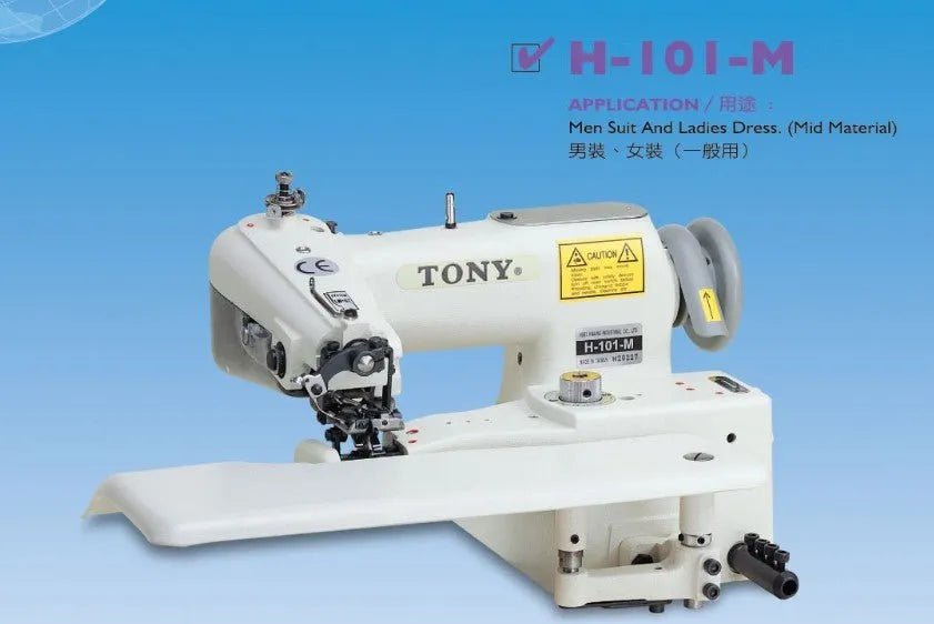 Tony H - 101 Industrial Blind Stitch Machine (Complete Set) - My Sewing Mall