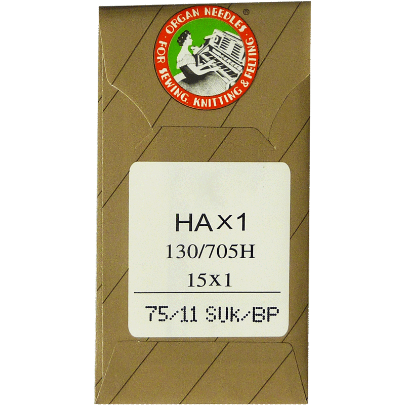 Home Use Sewing Machine Organ Needle HAX1 75/11