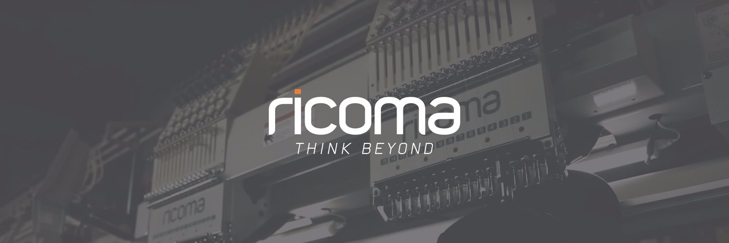 How do I set up my Ricoma embroidery machine?