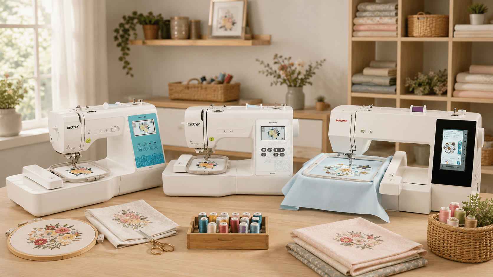 Home Use Embroidery Machines - My Sewing Mall
