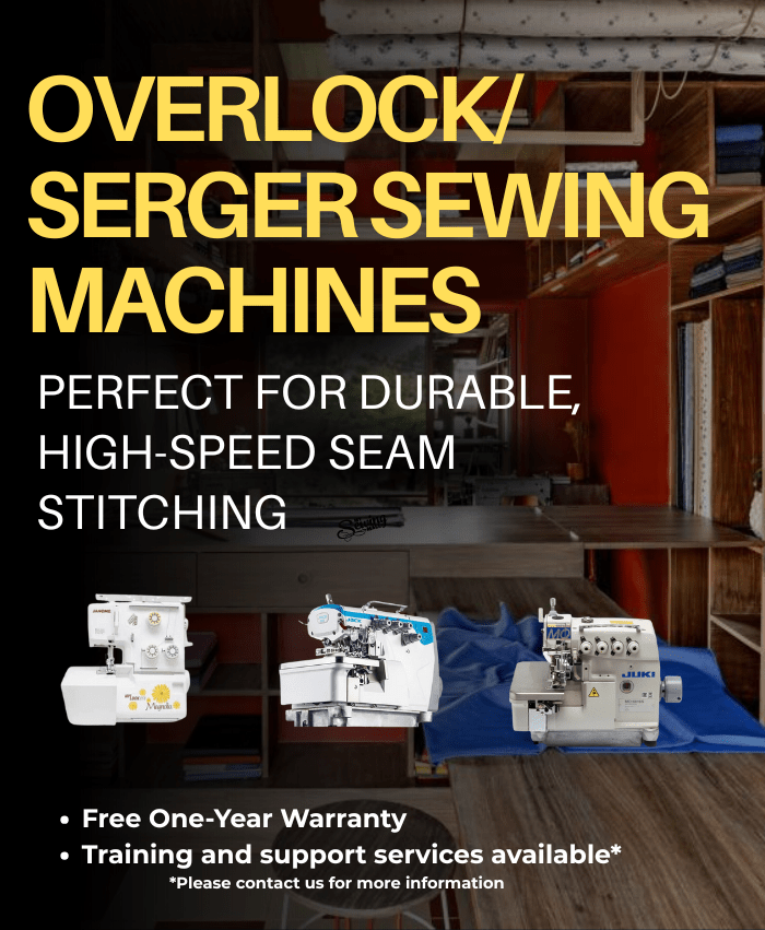 Overlock & Serger Machines | Clean Edges, Fast Finishing – My Sewing Mall