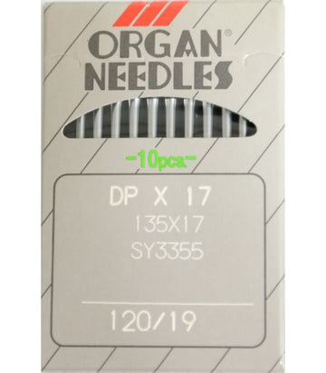 Organ Needle DPx17 120/19 10pcs - My Sewing Mall