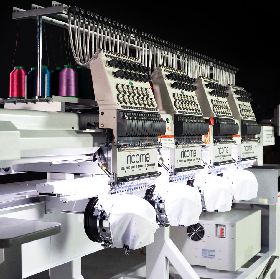 Ricoma RCM-CHT2-1204  Embroidery Machine *Factory Fresh*