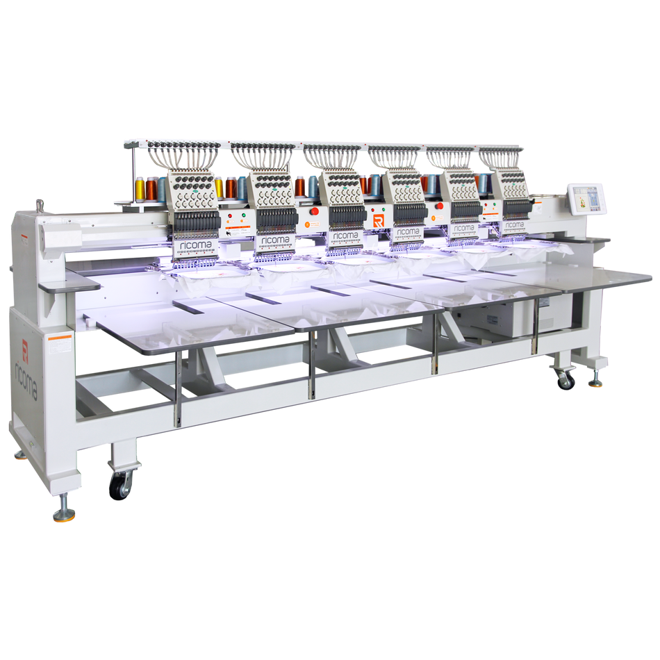 Ricoma RCM-CHT2-1206 Embroidery Machine *Factory Fresh*