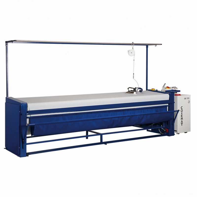 Eisenkolb DEKO-2000: Professional Curtain Ironing Table with Rotating Surface and Steam Suction - My Sewing Mall