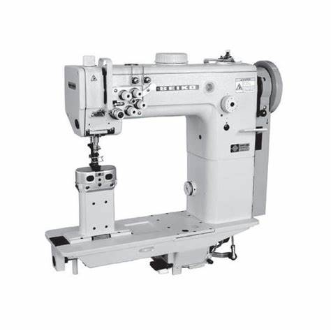 Seiko BBWP-8BL High speed, Post bed, Compound feed and walking foot, Large vertical axis hook, Reverse stitch, Lockstitch machine (Complete Set)