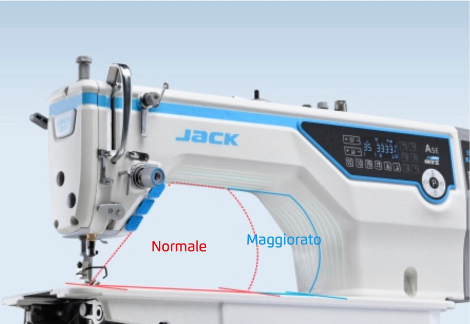 جاك (A5E-A) ماكينة الخياطة الصناعية ذات الغرز المتشابكة ذات الذكاء الاصطناعي AMH (مجموعة كاملة)