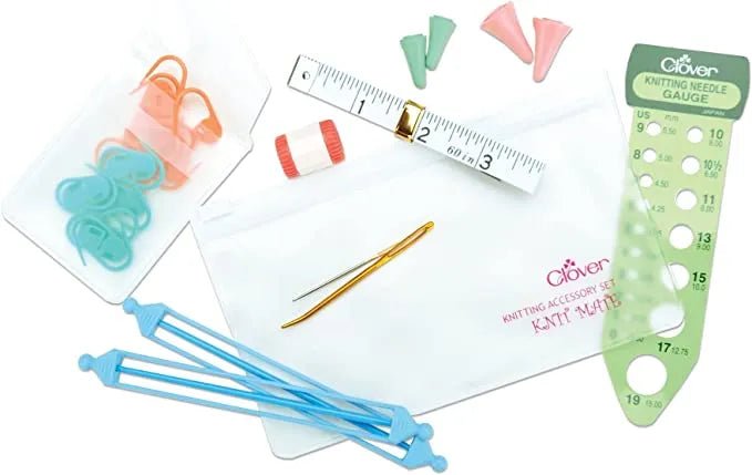 Clover Knitting Accessories Set - My Sewing Mall