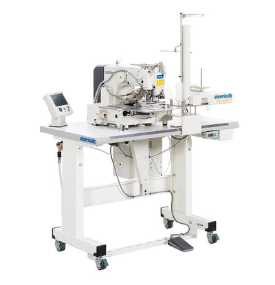Eisenkolb EPS-2200: ماكينة نصف أوتوماتيكية للطي الفردي وإدخال خطاف Microflex