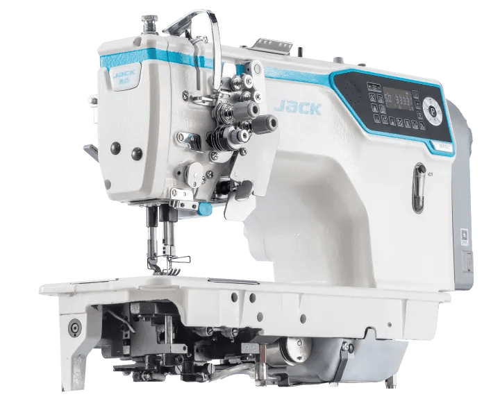 Jack 58450J - A Computerized Double Needle Lockstitch Machine (Complete Set) - My Sewing Mall