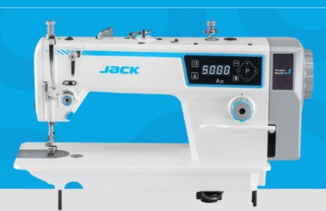 Jack A2C Single Needle Direct Drive Lockstitch Sewing Machine (Complete Set) - My Sewing Mall
