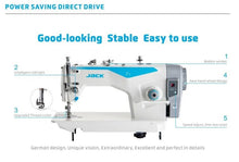 Jack F5 Direct - Drive Industrial Lockstitch Sewing Machine (Complete Set) - My Sewing Mall