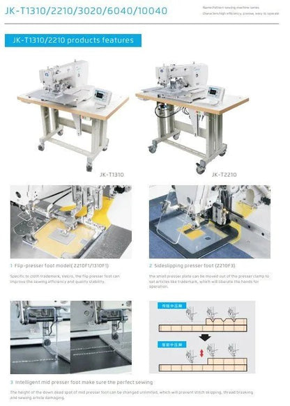 Jack JK - T2210 Programmable Pattern Sewing Machine (Complete Set) - My Sewing Mall