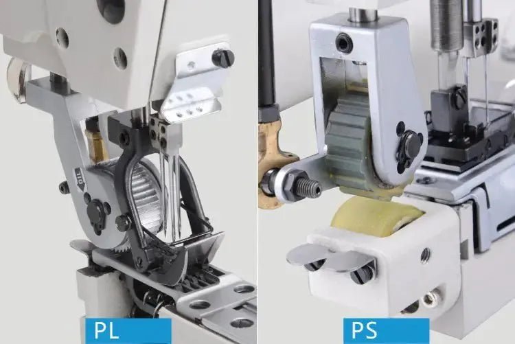 Jack JK - T9280D - 73 - 2PL - Q 1/8" Three - Needle Feed - Off - The - Arm Double Chainstitch Machine (Complete Set) - My Sewing Mall