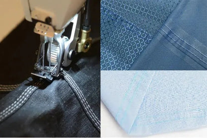 Jack JK - T9280D - 73 - 2PL - Q 1/8" Three - Needle Feed - Off - The - Arm Double Chainstitch Machine (Complete Set) - My Sewing Mall