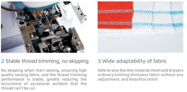 Jack K5 - D - 1GBX356 Basic Cylinder Top And Bottom Cover Seam (Complete Set) - My Sewing Mall