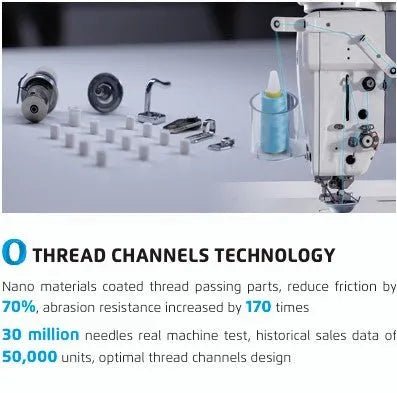 Jack M9 - SS - F13 - X 360° Rotating Head Pattern Sewing Machine - My Sewing Mall