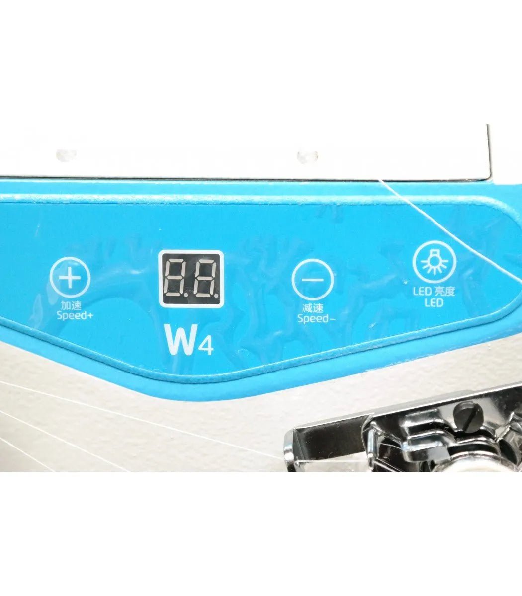 Jack W4 - D - 01GBX356 3 - Needle 5.6mm Flatbed Coverstitch Industrial Sewing Machine (Compete Set) - My Sewing Mall