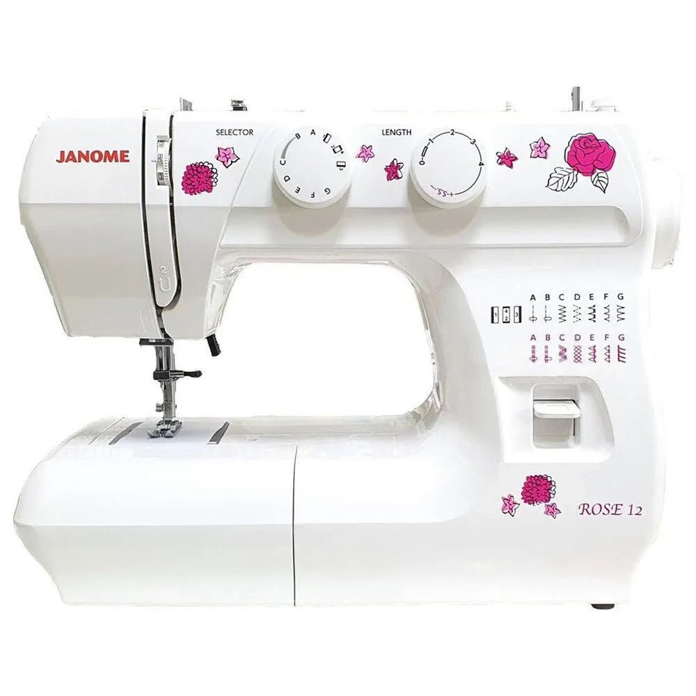 Janome Rose 12 Sewing Machine - My Sewing Mall