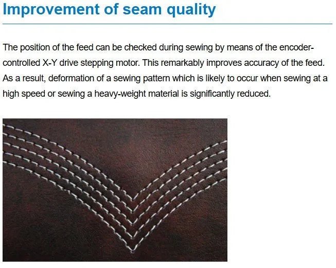 JUKI AMS - 221EN Computer - Controlled Cycle Sewing Machine (Complete Set) - My Sewing Mall