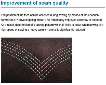 JUKI AMS - 221EN Computer - Controlled Cycle Sewing Machine (Complete Set) - My Sewing Mall