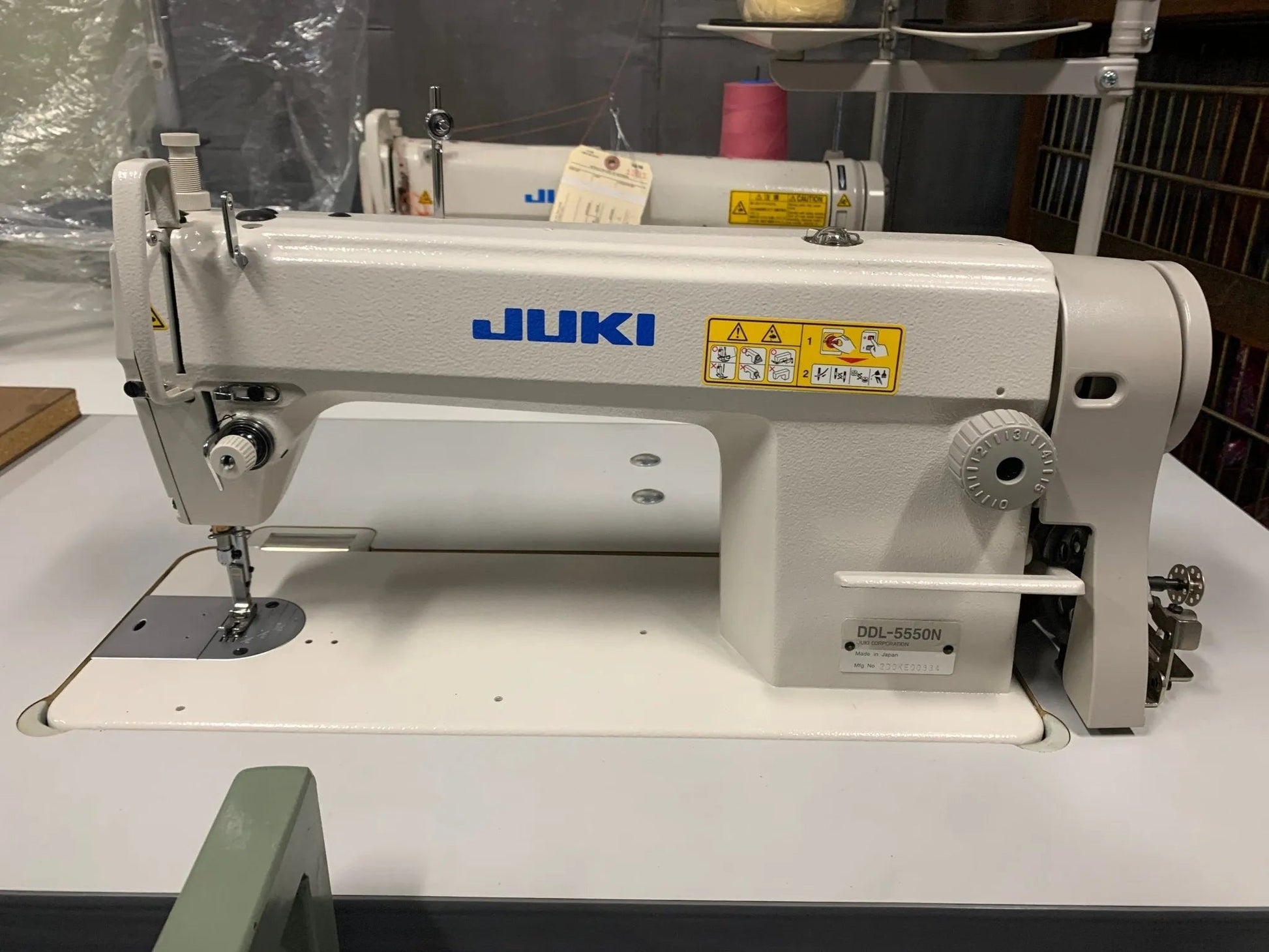 JUKI DDL - 5550N H Industrial Heavy - Weight Lockstitch Sewing Machine (Complete Set) - My Sewing Mall