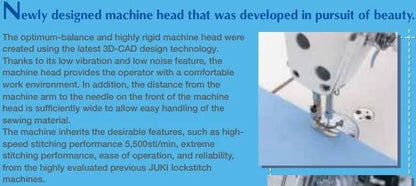 Juki DDL - 8700 Single Needle Lockstitch Machine (Complete Set) - My Sewing Mall