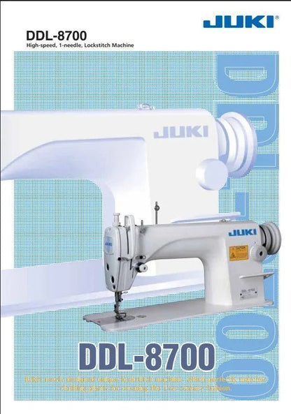 Juki DDL - 8700 Single Needle Lockstitch Machine (Complete Set) - My Sewing Mall