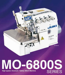 Juki MO - 6814 High - Speed, 2 Needle, 4 Thread Over Lock Sewing Machine Complete Set - My Sewing Mall