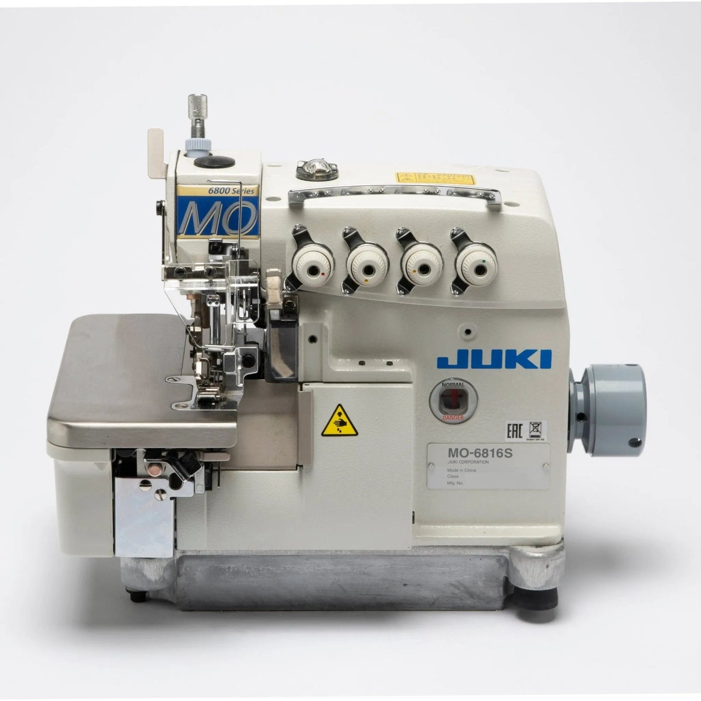 Juki MO - 6816S - DE4 - 30H High - Speed, 2 - Needle 5 - Thread Overlock / Safety Stitch Machine Complete Set - My Sewing Mall