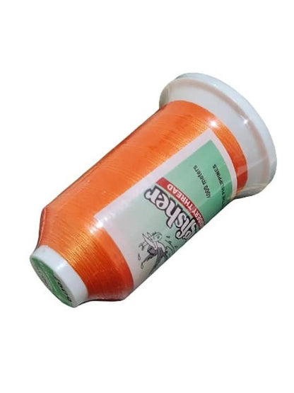 King Fisher Embroidery Thread 4000m 6097 - Vibrant Orange - My Sewing Mall