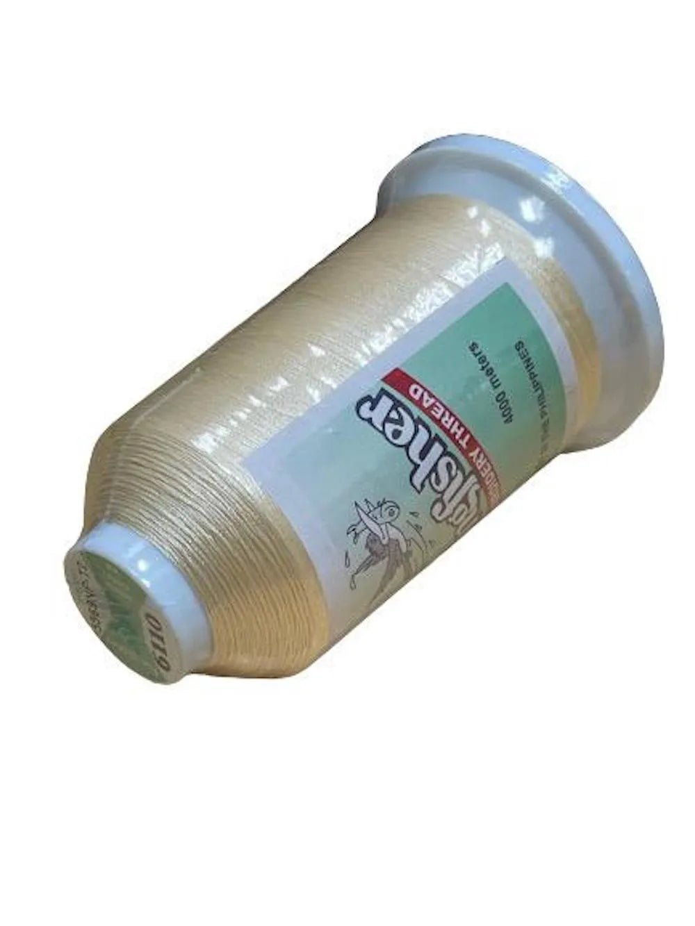 King Fisher Embroidery Thread 4000m 6110 Champagne Cream - My Sewing Mall