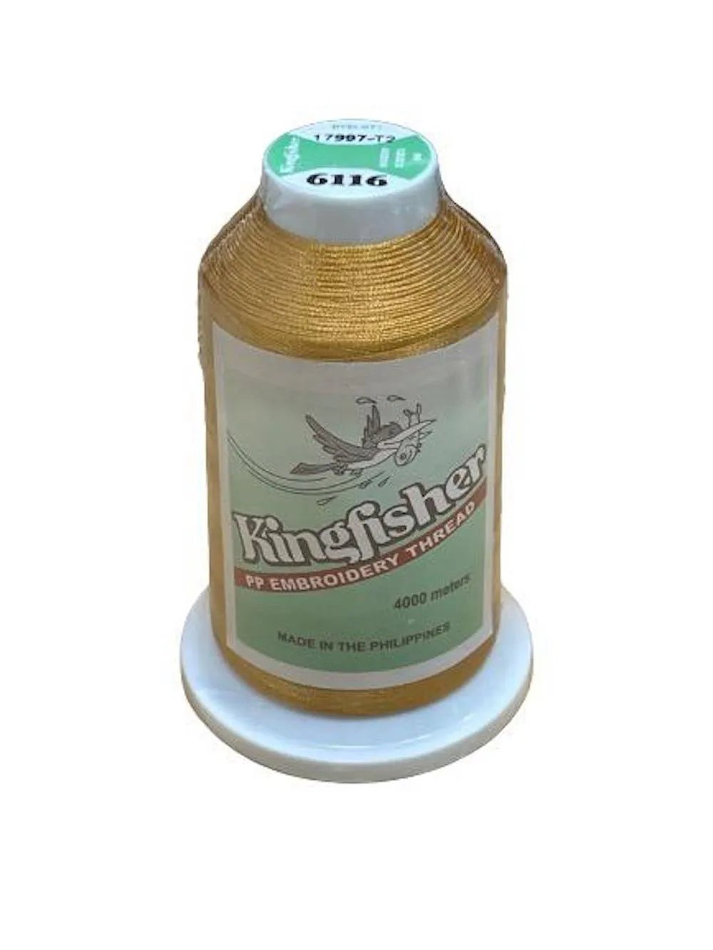 King Fisher Embroidery Thread 4000m 6116 - My Sewing Mall