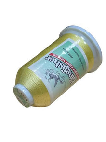 King Fisher Embroidery Thread 4000m 6124 Lemon Zest - My Sewing Mall