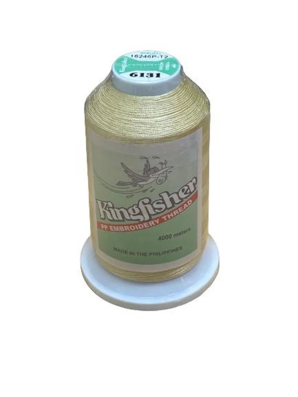 King Fisher Embroidery Thread 4000m 6131 Antique Gold - My Sewing Mall