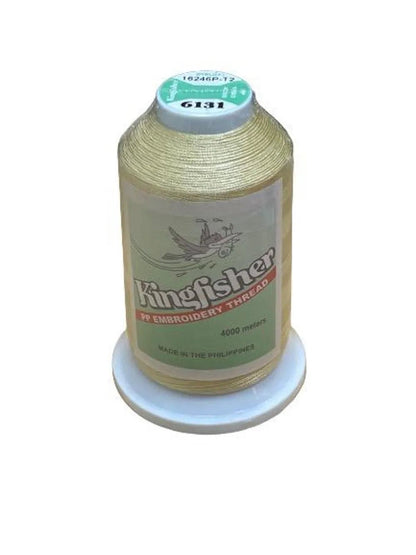 King Fisher Embroidery Thread 4000m 6131 Antique Gold - My Sewing Mall
