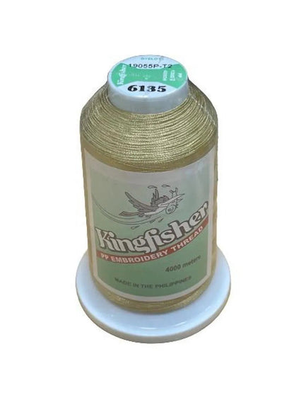 King Fisher Embroidery Thread 4000m 6135 - My Sewing Mall