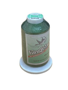 King Fisher Embroidery Thread 4000m 6158 Olive Green - My Sewing Mall
