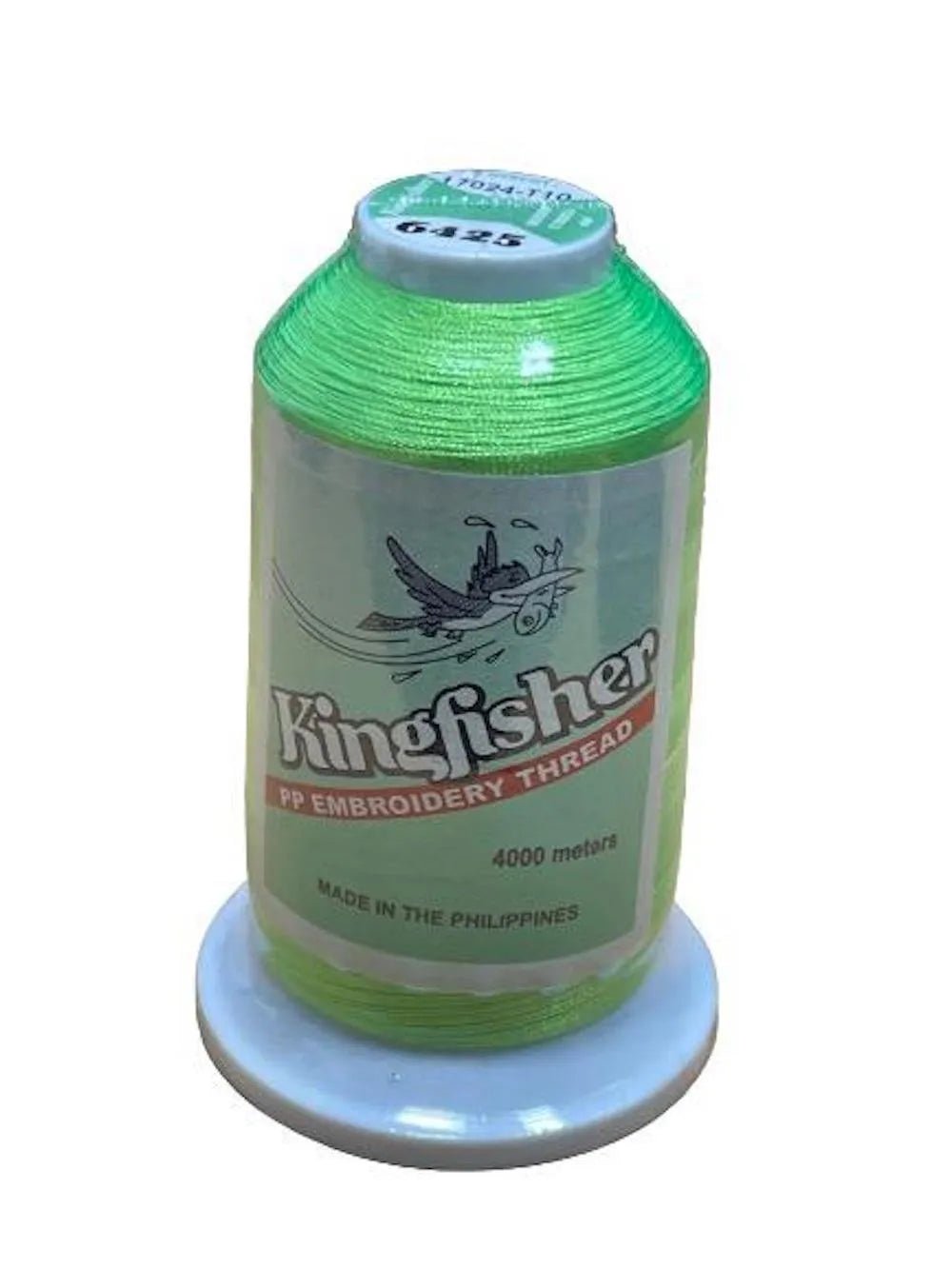 King Fisher Embroidery Thread 4000m 6425 Mint Green - My Sewing Mall
